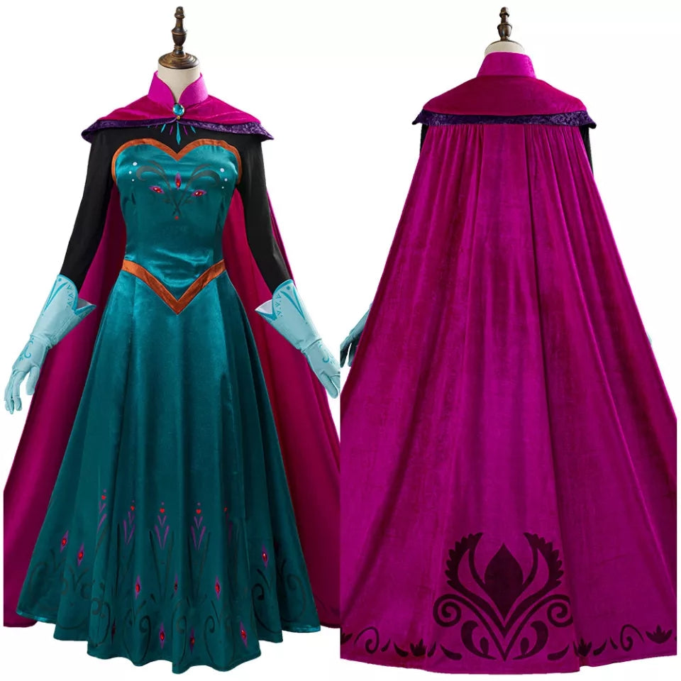 FANTASIA ELSA FROZEN ADULTO PROFISSIONAL VESTIDO COROAÇÃO