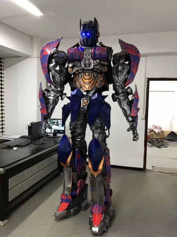 Transformers Optimus Prime personagem vivo. - Blitz Cosplay