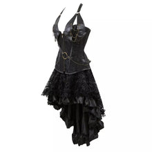 Carregar imagem no visualizador da galeria, FANTASIA VESTIDO STEAMPUNK PRETO
