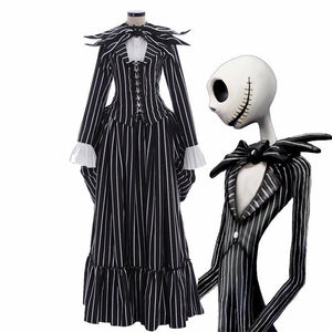 FANTASIA JACK SKELLINGTON FEMININA PROFISSIONAL - O ESTRANHO MUNDO DE JACK