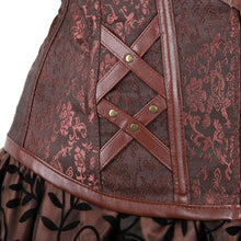 Carregar imagem no visualizador da galeria, FANTASIA VESTIDO STEAMPUNK PRETO
