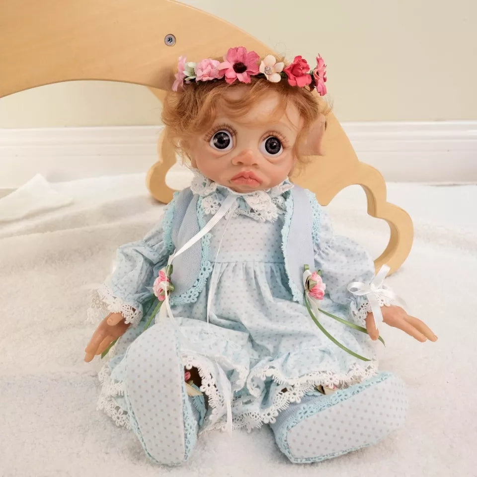 Boneca de duende realista grande com cabeça de vinil, duende de 30,50cm,  tem cabeça de vinil e corpo macio, almofadas de velcro nas mãos, elfo,  boneca, boneca de natal - AliExpress