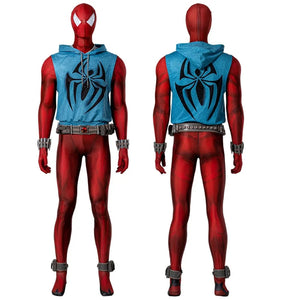 FANTASIA HOMEM ARANHA ESCARLATE ARANHAVERSO COSPLAY