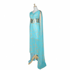 FANTASIA DAENERYS VESTIDO AZUL DE QARTH - GAME OF THRONES COSPLAY