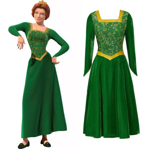 FANTASIA VESTIDO FIONA - SHREK COSPLAY