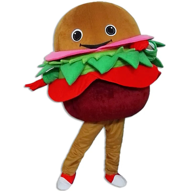 MASCOTE LANCHE HAMBURGUER