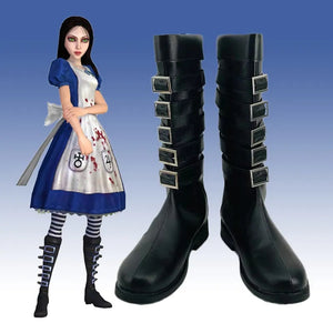 BOTAS AMERICAN MCGEE'S ALICE MADNESS RETURNS COSPLAY