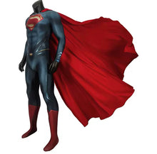 Carregar imagem no visualizador da galeria, FANTASIA SUPER HOMEM SUPERMAN LIGA DA JUSTIÇA - MACACÃO 3D COSPLAY LUXO
