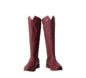 BOTAS SUPER MAN SUPER HOMEM - LIGA DA JUSTIÇA COSPLAY PROFISSIONAL