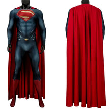 Carregar imagem no visualizador da galeria, FANTASIA SUPER HOMEM SUPERMAN LIGA DA JUSTIÇA - MACACÃO 3D COSPLAY LUXO
