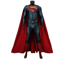 Carregar imagem no visualizador da galeria, FANTASIA SUPER HOMEM SUPERMAN LIGA DA JUSTIÇA - MACACÃO 3D COSPLAY LUXO
