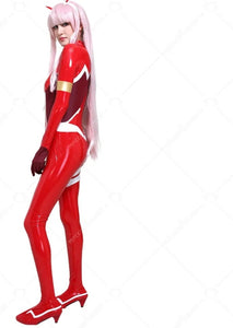 FANTASIA ZERO TWO - SUIT MACACÃO VINIL COSPLAY PROFISSIONAL