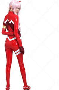 FANTASIA ZERO TWO - SUIT MACACÃO VINIL COSPLAY PROFISSIONAL