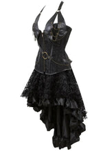 Carregar imagem no visualizador da galeria, FANTASIA VESTIDO STEAMPUNK PRETO
