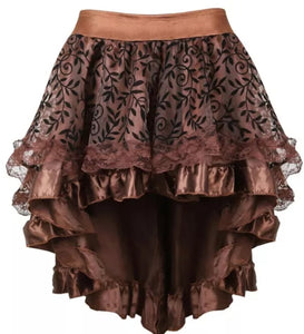 FANTASIA VESTIDO STEAMPUNK PRETO