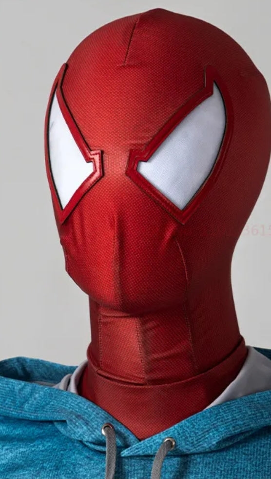 Fantasia Homem-Aranha Escarlate Versão Especial Cosplay Traje Luxo Pro