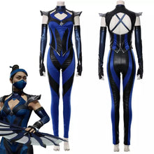 Carregar imagem no visualizador da galeria, FANTASIA KITANA - MORTAL KOMBAT 11 COSPLAY PROFISSIONAL
