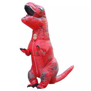 FANTASIA DINOSSAURO T-REX INFLÁVEL COSPLAY