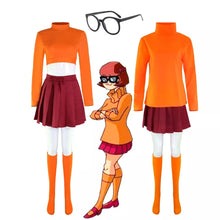 Carregar imagem no visualizador da galeria, FANTASIA VELMA - SCOOBY DOO COSPLAY
