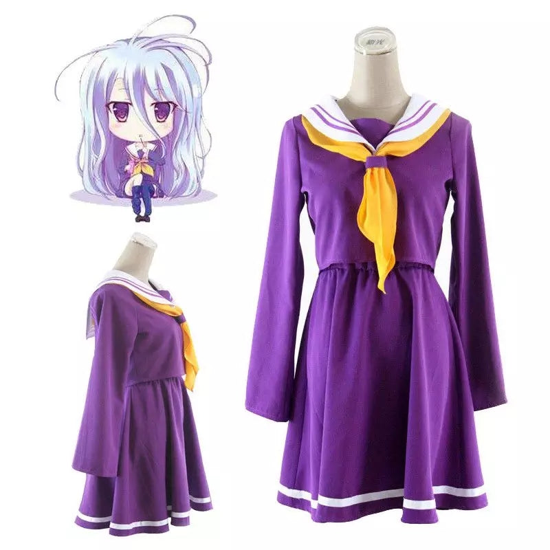 FANTASIA SHIRO NO GAME NO LIFE COSPLAY