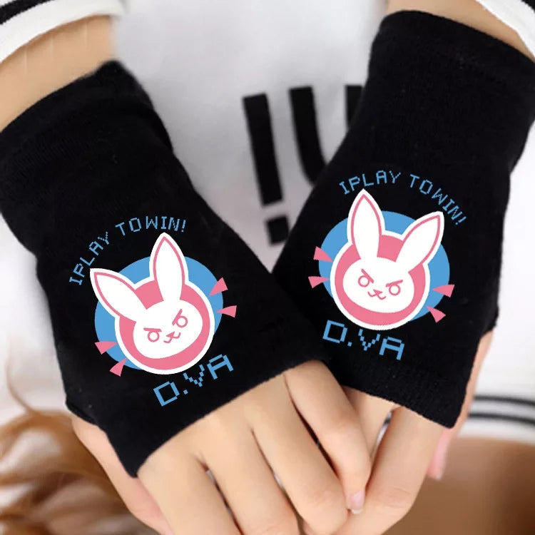 LUVAS ESTAMPADAS D.VA OVERWATCH