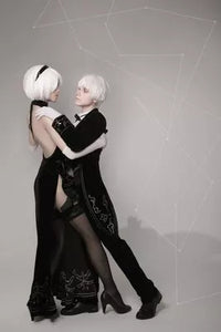 FANTASIA 9S NIER: AUTOMATA TERNO SOCIAL COSPLAY PROFISSIONAL