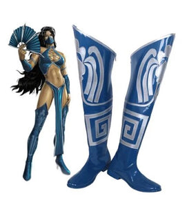 BOTAS KITANA - MORTAL KOMBAT COSPLAY