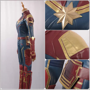 FANTASIA CAPITÃ MARVEL COSPLAY PROFISSIONAL