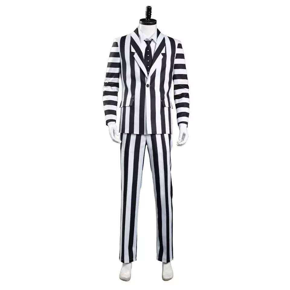 FANTASIA TERNO BEETLEJUICE COSPLAY PROFSSIONAL