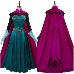 FANTASIA ELSA FROZEN ADULTO PROFISSIONAL VESTIDO COROAÇÃO