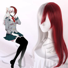 Carregar imagem no visualizador da galeria, PERUCA TODOROKI SHOTO FEMININA- MY HERO ACADEMIA
