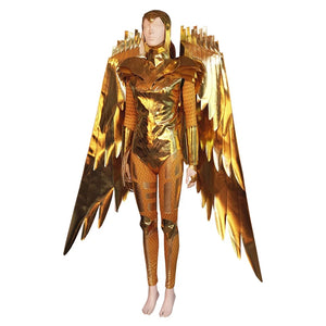 FANTASIA MULHER MARAVILHA 1984 EAGLE ARMOR COM ASAS COSPLAY PROFISSIONAL