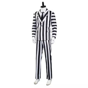 FANTASIA TERNO BEETLEJUICE COSPLAY PROFSSIONAL