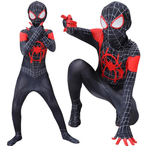 FANTASIA MILES MORALES - HOMEM ARANHA NO ARANHAVERSO COSPLAY