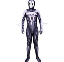 Carregar imagem no visualizador da galeria, FANTASIA HOMEM ARANHA 2099 PRETO E BRANCO ATRAVÉS DO ARANHAVERSO COSPLAY
