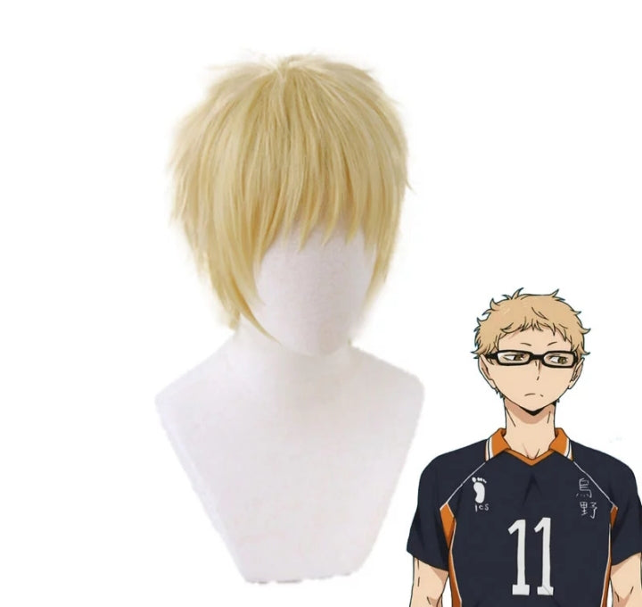 PERUCA TSUKISHIMA KEI HAIKYUU COSPLAY