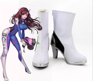 BOTAS SALTO DVA OVERWATCH COSPLAY