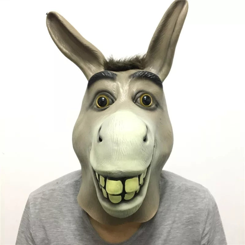 MÁSCARA BURRO SHREK COSPLAY