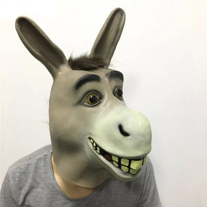 MÁSCARA BURRO SHREK COSPLAY