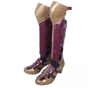 BOTAS MULHER MARAVILHA COSPLAY