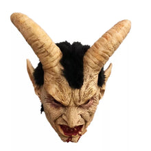 Carregar imagem no visualizador da galeria, MÁSCARA KRAMPUS DEMÔNIO TERROR HORROR
