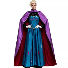 Carregar imagem no visualizador da galeria, FANTASIA ELSA FROZEN ADULTO VESTIDO COROAÇÃO
