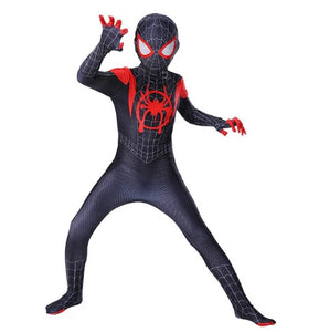 FANTASIA MILES MORALES - HOMEM ARANHA NO ARANHAVERSO COSPLAY