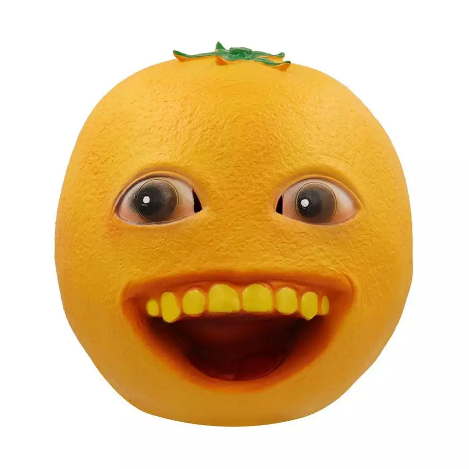 MÁSCARA LARANJA IRRITANTE  FRUTA COSPLAY