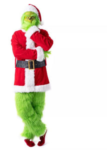 FANTASIA COMPLETA GRINCH PAPAI NOEL NATAL COSPLAY