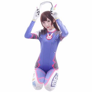 FANTASIA DVA MACACÃO 3D - OVERWATCH COSPLAY