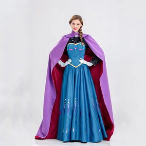 FANTASIA PROFISSIONAL ELSA - FROZEN COROAÇÃO COSPLAY