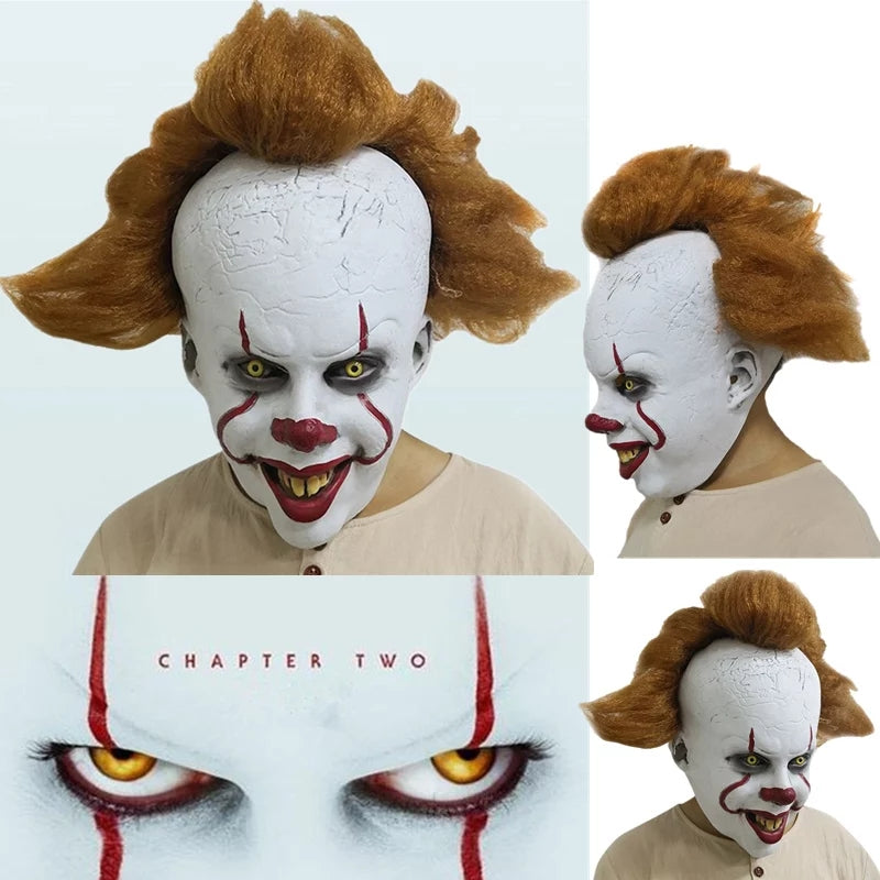 MÁSCARA PALHAÇO PENNYWISE  - CHAPTER TWO COSPLAY