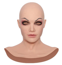 Carregar imagem no visualizador da galeria, MÁSCARA REALISTA DRAG QUEEN JOVEM 100% EM SILICONE
