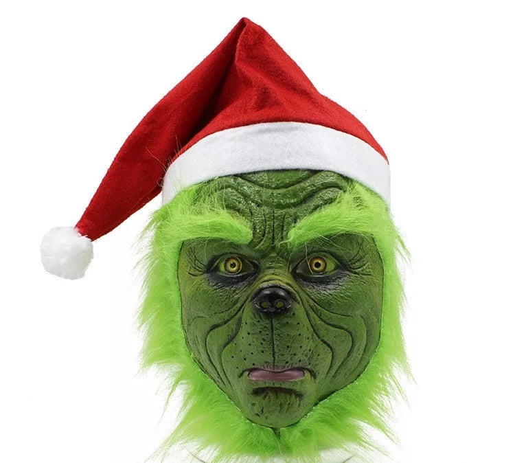 MÁSCARA GRINCH NATAL COSPLAY